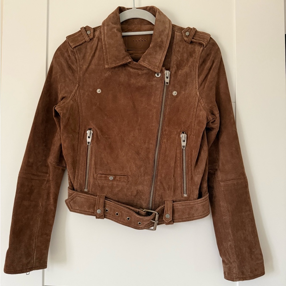 Blank NYC Coffee Bean Moto Jacket - XS